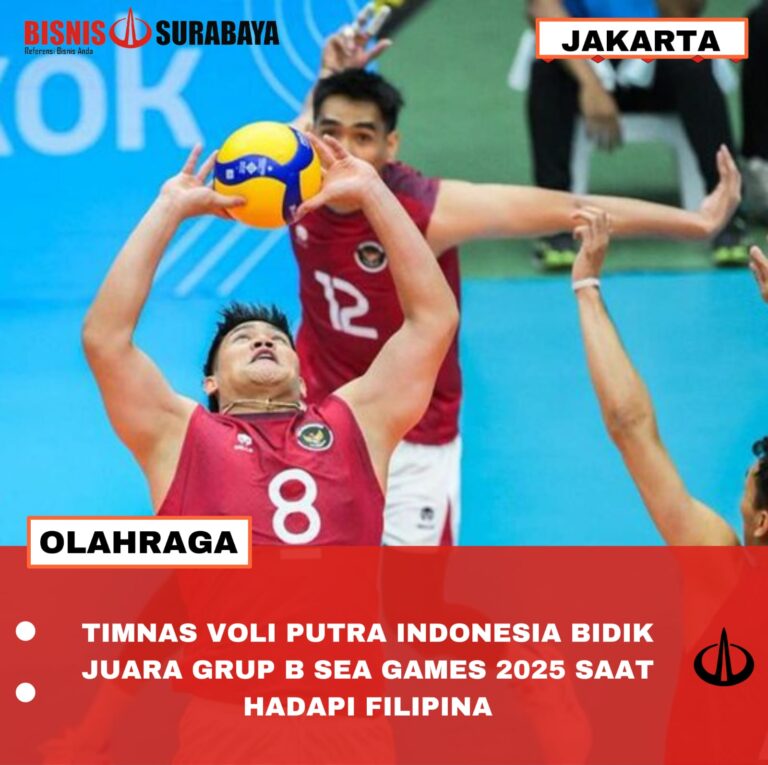 TIMNAS VOLI PUTRA INDONESIA BIDIK JUARA GRUB B SEA GAMES 2025 SAAT HADAPI FILIPINA