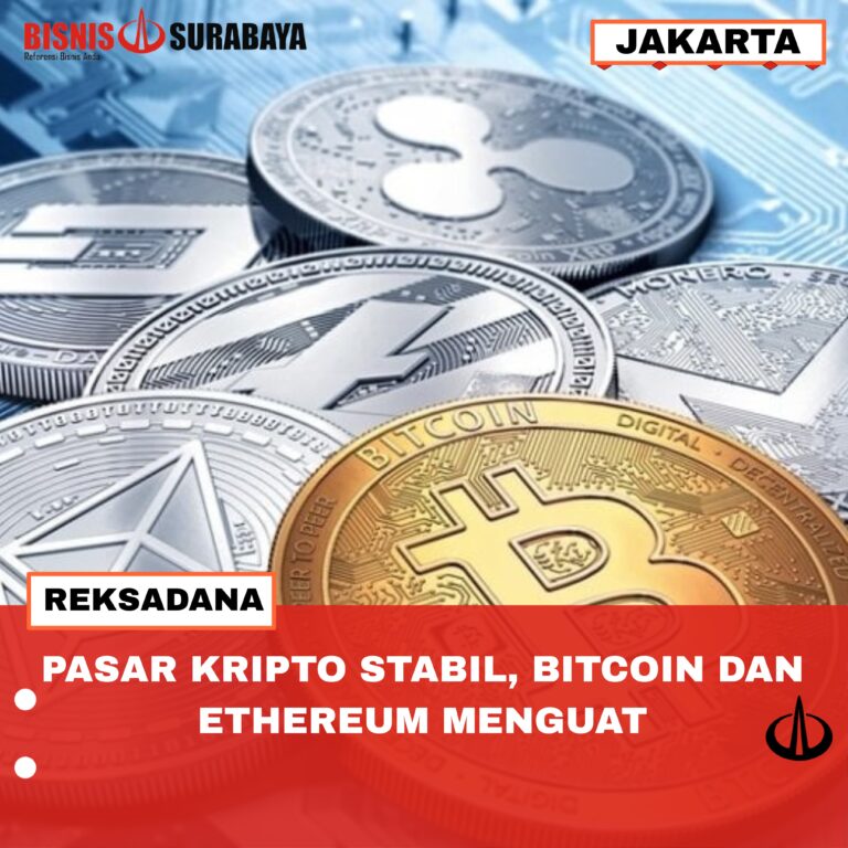 Pasar Kripto Stabil, Bitcoin dan Ethereum Menguat