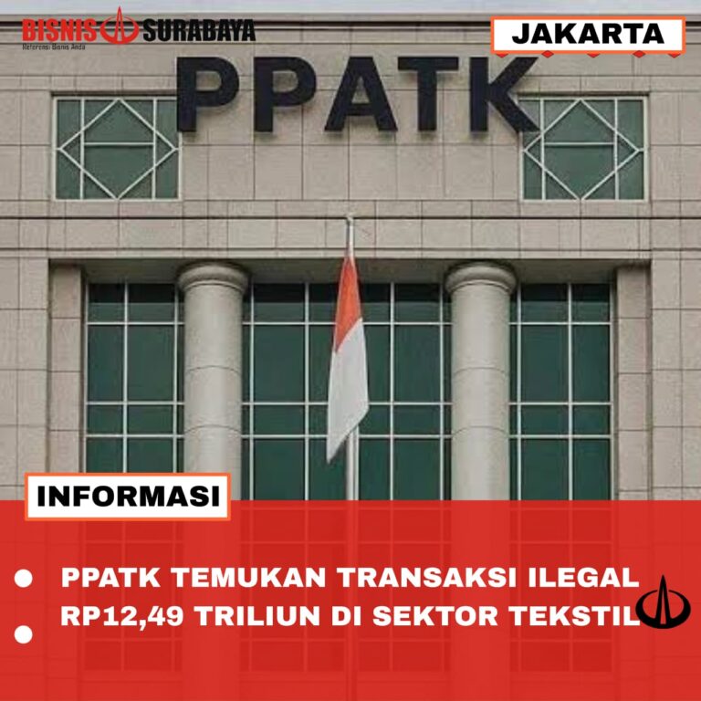 PPATK Temukan Transaksi Ilegal Rp 12,49 Triliun di Sektor Tekstil