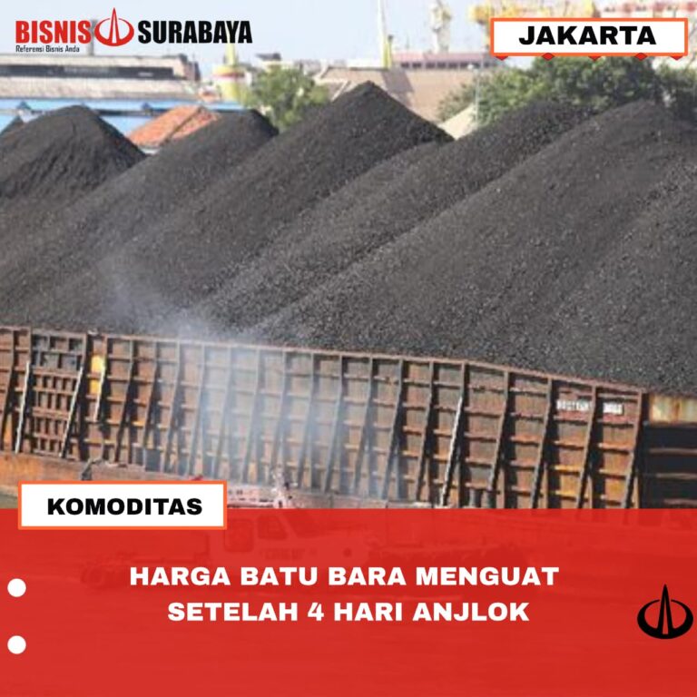 Harga Batu Bara Menguat Setelah 4 Hari Anjlok