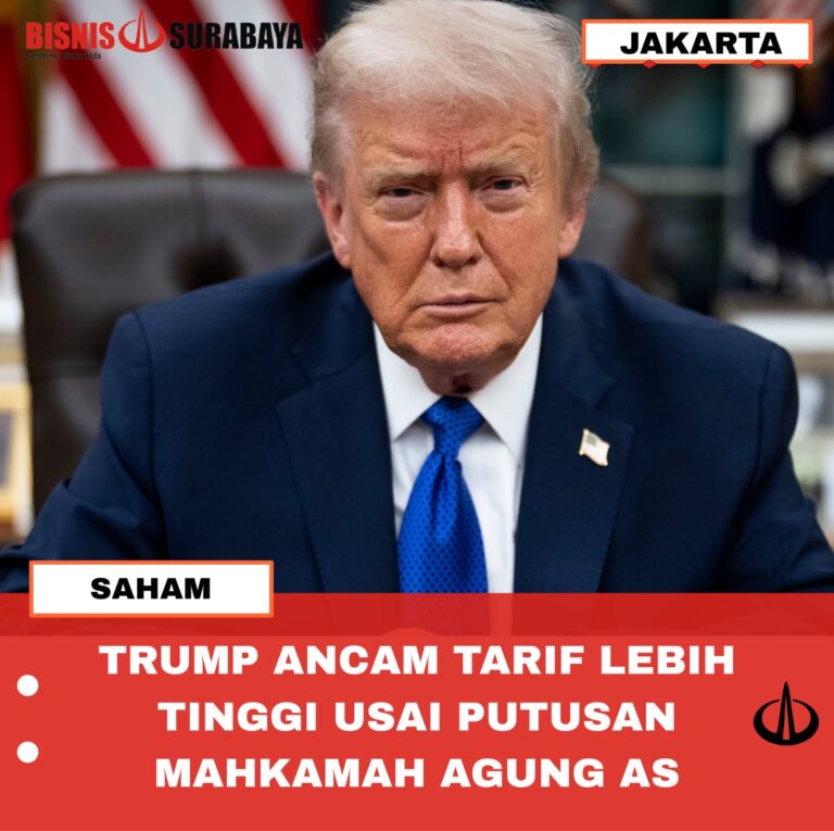 TRUMP ANCAM TARIF LEBIH TINGGI USAI PUTUSAN MAHKAMAH AGUNG AS