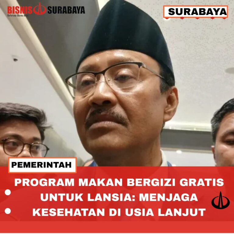 PROGRAM MAKAN BERGIZI GRATIS UNTUK LANSIA: MENJAGA KESEHATAN DI USIA LANJUT