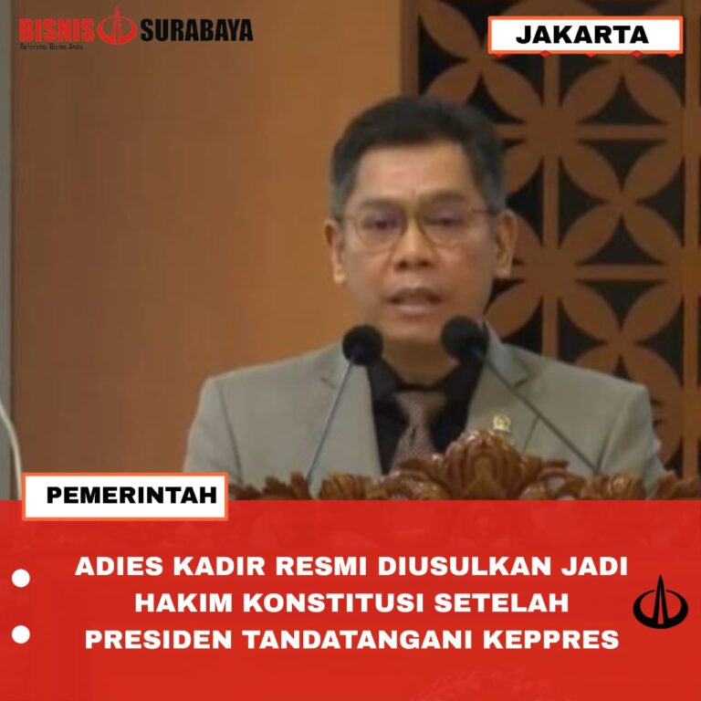 ADIES KADIR RESMI DIUSULKAN JADI HAKIM KONSTITUSI SETELAH PRESIDEN TANDATANGANI KEPPRES