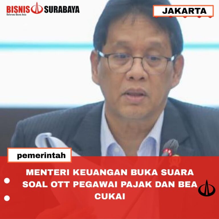 MENTERI KEUANGAN PURBAYA BUKA SUARA SOAL OTT PEGAWAI PAJAK DAN BEA CUKAI