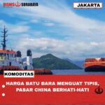 HARGA BATU BARA MENGUAT TIPIS, PASAR CHINA BERHATI-HATI