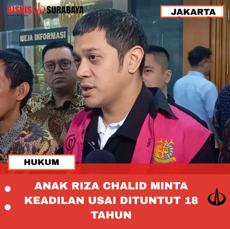 ANAK RIZA CHALID MINTA KEADILAN USAI DITUNTUT 18 TAHUN