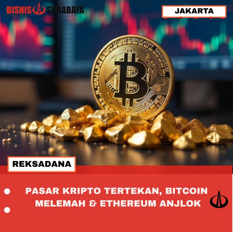 PASAR KRIPTO TERTEKAN, BITCOIN MELEMAH & ETHEREUM ANJLOK