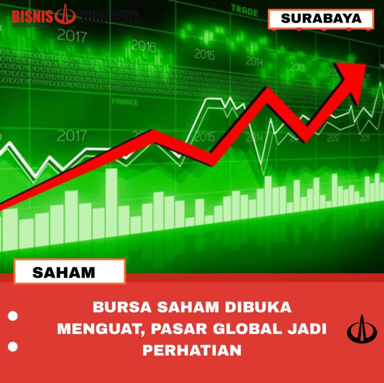 BURSA SAHAM DIBUKA MENGUAT, PASAR GLOBAL JADI PERHATIAN