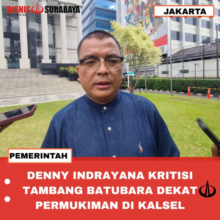 DENNY INDRAYANA KRITISI TAMBANG BATUBARA DEKAT PERMUKIMAN DI KALSEL