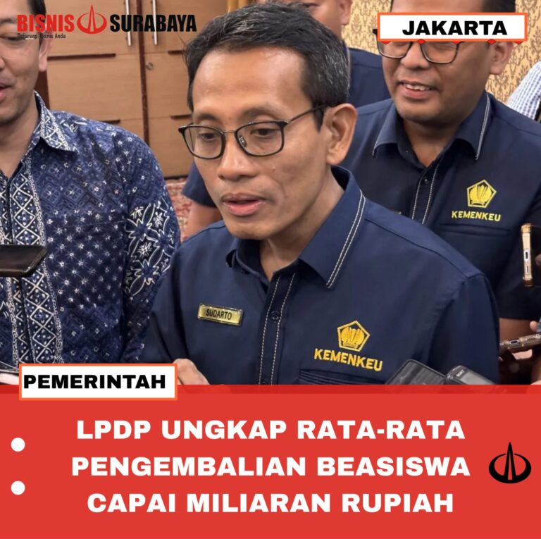 LPDP UNGKAP RATA-RATA PENGEMBALIAN BEASISWA CAPAI MILIARAN RUPIAH