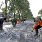 Perbaikan Jalan Tanjungsari Dilakukan Bertahap, Diawali Penanganan Banjir