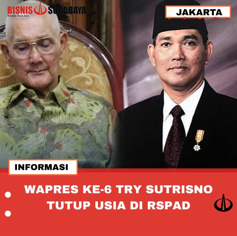 WAPRES KE-6 TRY SUTRISNO TUTUP USIA DI RSPAD