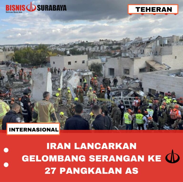 IRAN LANCARKAN GELOMBANG SERANGAN KE 27 PANGKALAN AS
