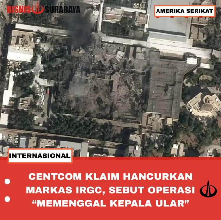 CENTCOM KLAIM HANCURKAN MARKAS IRGC, SEBUT OPERASI “MEMENGGAL KEPALA ULAR”