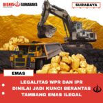 LEGALITAS WPR DAN IPR DINILAI JADI KUNCI BERANTAS TAMBANG EMAS ILEGAL
