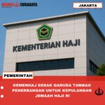 KEMENHAJ DESAK GARUDA TAMBAH PENERBANGAN UNTUK KEPULANGAN JEMAAH HAJI RI