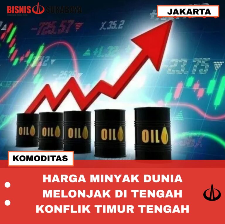 HARGA MINYAK DUNIA MELONJAK DI TENGAH KONFLIK TIMUR TENGAH