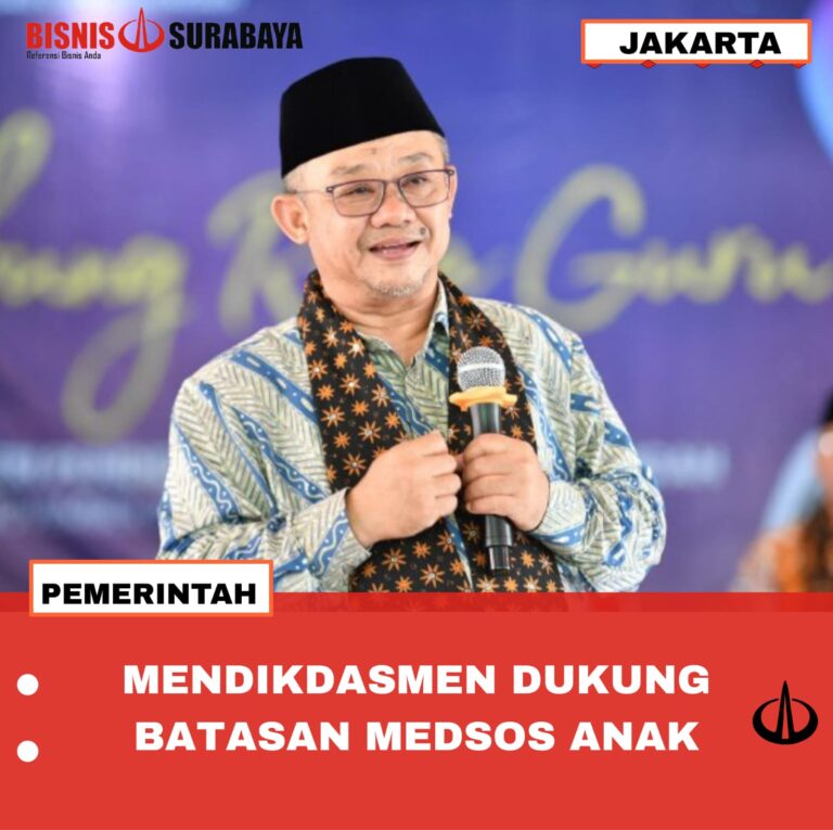 MENDIKDASMEN DUKUNG BATASAN MEDSOS ANAK