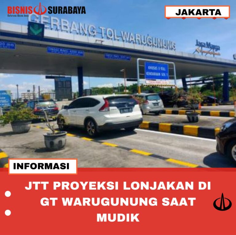 JTT PROYEKSI LONJAKAN DI GT WARUGUNUNG SAAT MUDIK