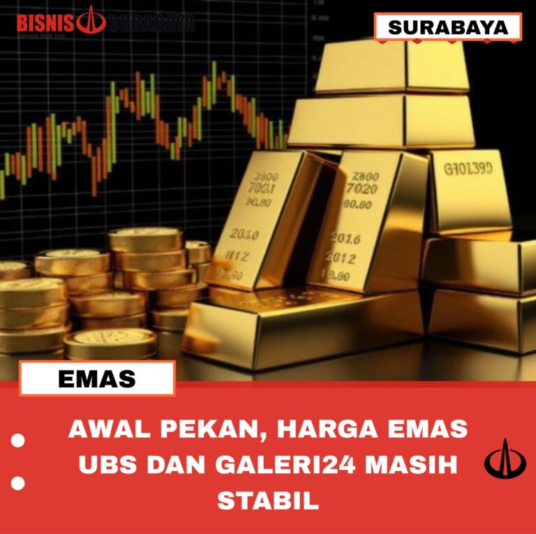AWAL PEKAN, HARGA EMAS UBS DAN GALERI24 MASIH STABIL