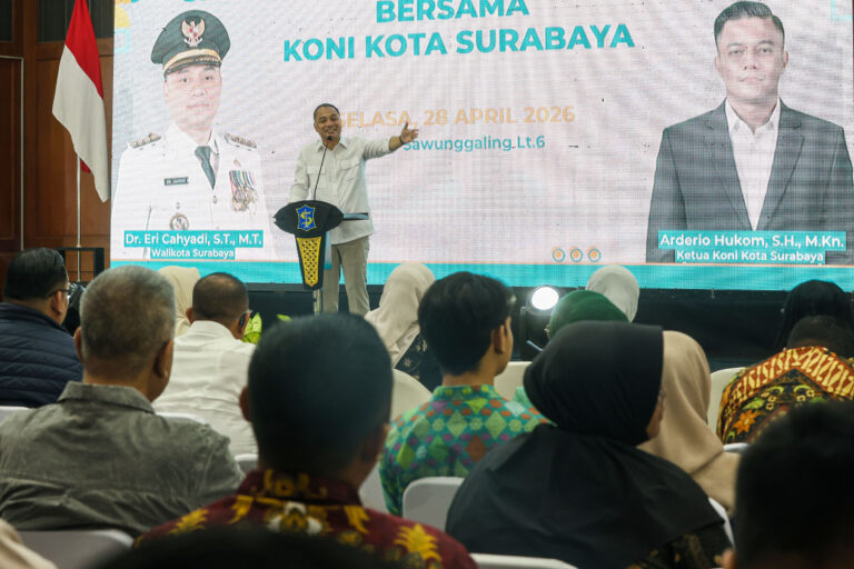 Kota Surabaya Siap Jadi Tuan Rumah Porprov  Jatim 2027, Wali Kota Eri Matangkan Persiapan Atlet Hingga Venue