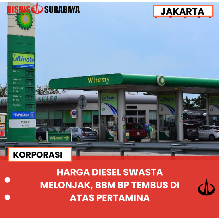 HARGA DIESEL SWASTA MELONJAK, BBM BP TEMBUS DI ATAS PERTAMINA