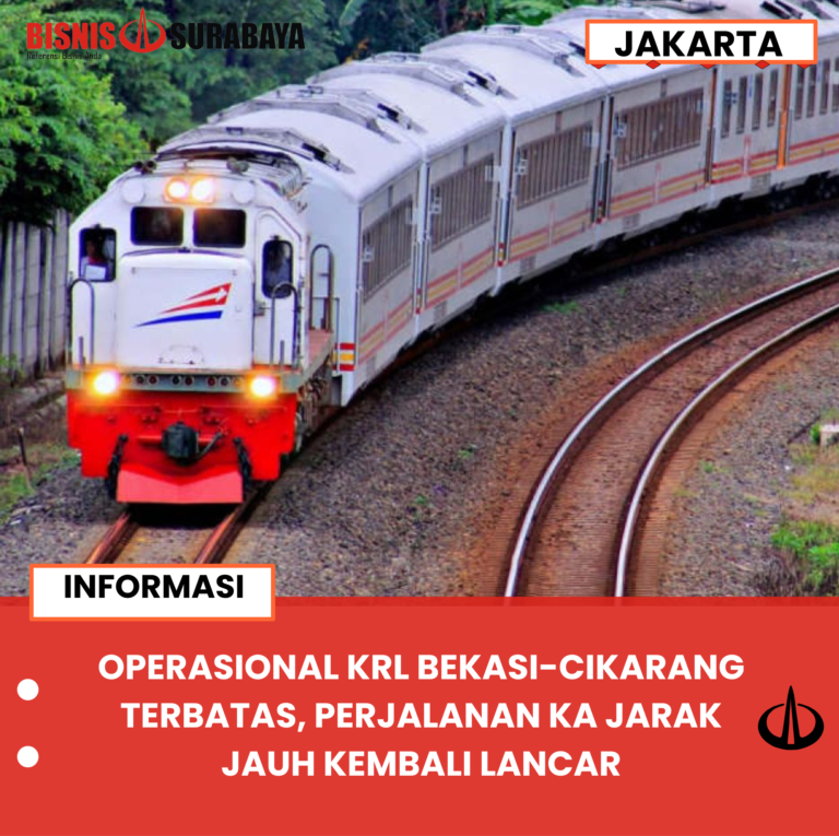 OPERASIONAL KRL BEKASI-CIKARANG TERBATAS, PERJALANAN KA JARAK JAUH KEMBALI LANCAR