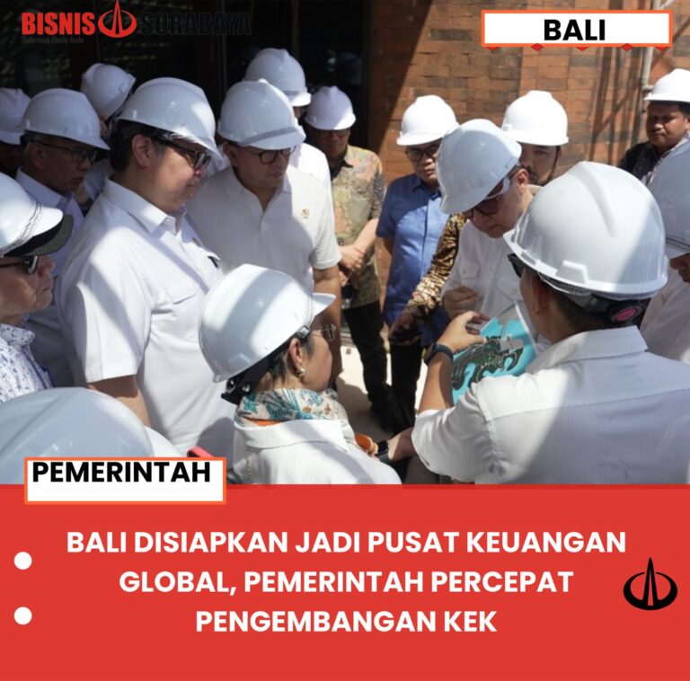 BALI DISIAPKAN JADI PUSAT KEUANGAN GLOBAL, PEMERINTAH PERCEPAT PENGEMBANGAN KEK