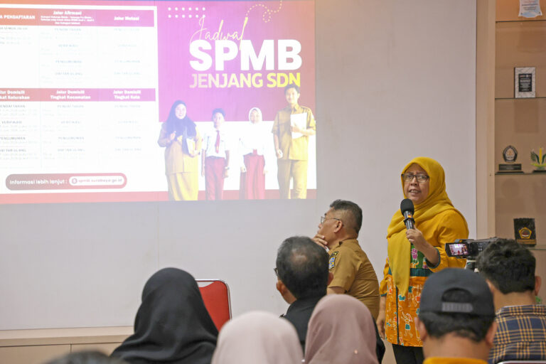 Siap Gelar SPMB 2026, Dispendik Surabaya Pastikan Lulusan SD Tertampung di Semua SMPN dan Swasta