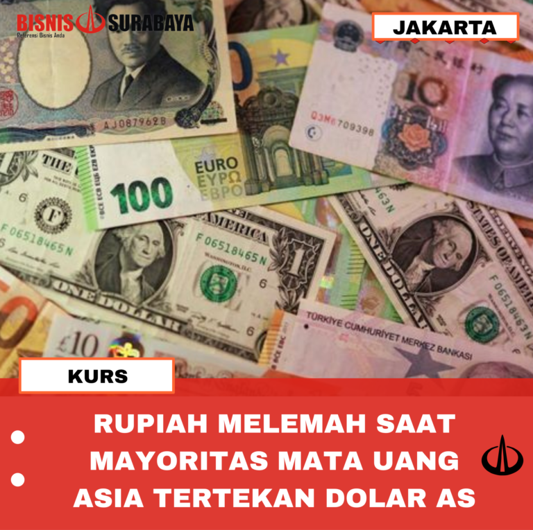 RUPIAH MELEMAH SAAT MAYORITAS MATA UANG ASIA TERTEKAN DOLAR AS