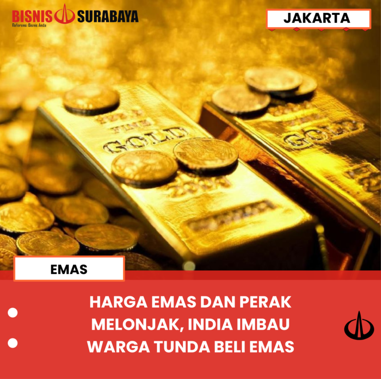 HARGA EMAS DAN PERAK MELONJAK, INDIA IMBAU WARGA TUNDA BELI EMAS