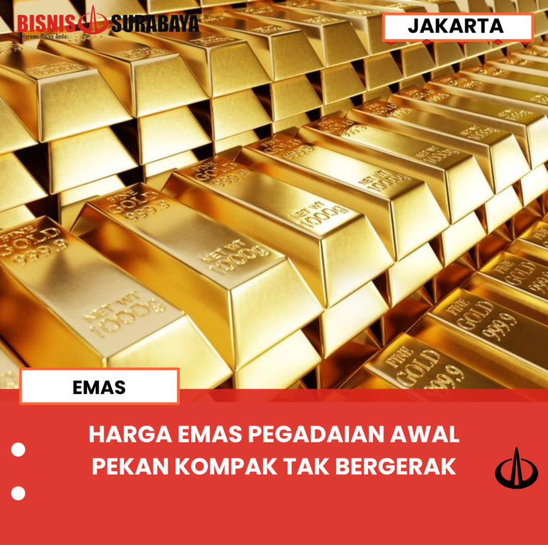 HARGA EMAS PEGADAIAN AWAL PEKAN KOMPAK TAK BERGERAK