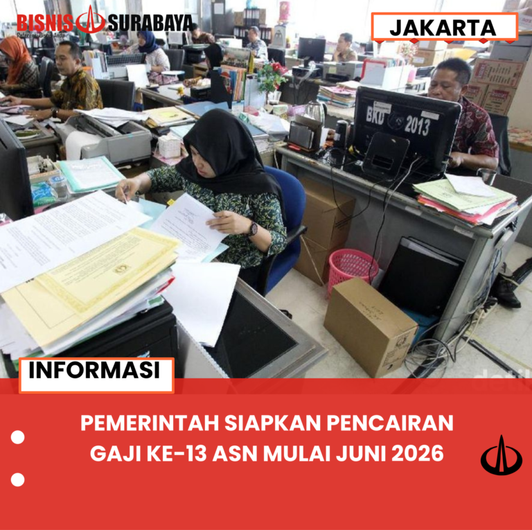 PEMERINTAH SIAPKAN PENCAIRAN GAJI KE-13 ASN MULAI JUNI 2026