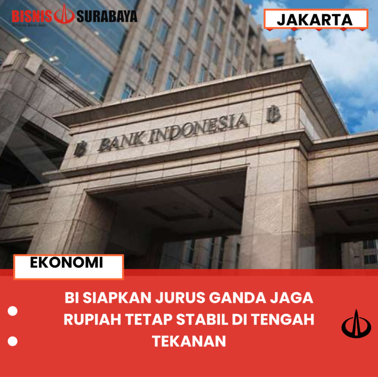 BI SIAPKAN JURUS GANDA JAGA RUPIAH TETAP STABIL DI TENGAH TEKANAN