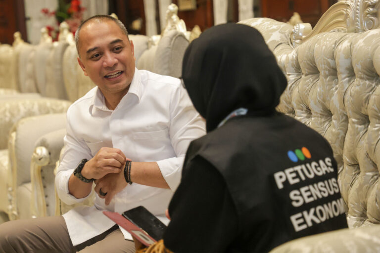 Didata BPS di Rumah Dinas, Wali Kota Eri Cahyadi Ajak Warga Dukung Sensus Ekonomi 2026