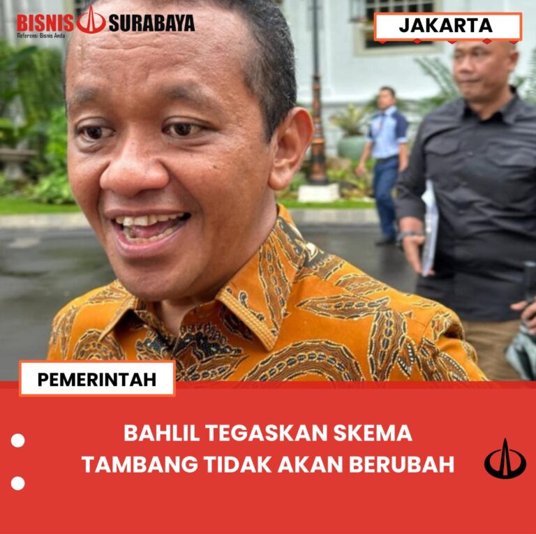 BAHLIL TEGASKAN SKEMA TAMBANG TIDAK AKAN BERUBAH