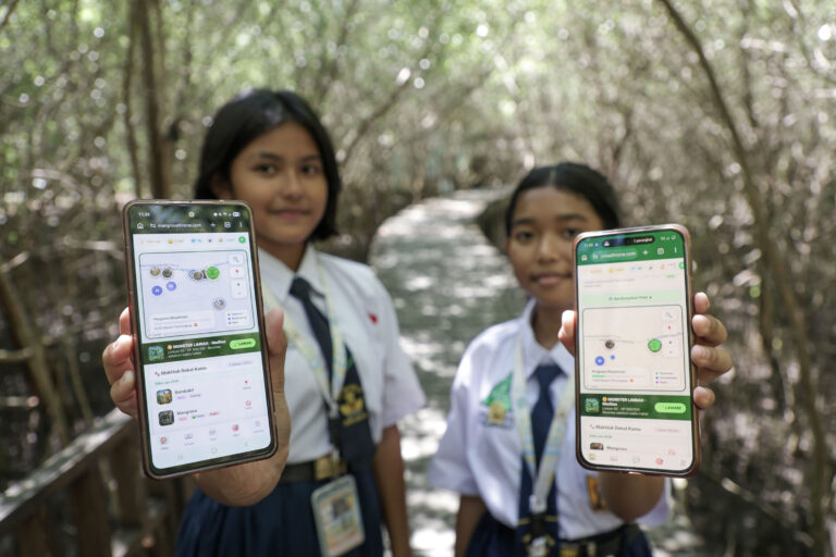 Dorong Gaya Hidup Sehat dan Edukasi Lingkungan, Brida Surabaya Kembangkan Game Web ‘Mangrove Throne’ di KRM